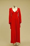 Lot 40 - A Biba gothic style evening gown, 1970s,...