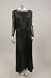 Lot 63 - Three 1920's evening dresses, comprising: one...
