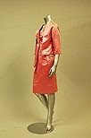 Lot 89 - A Dior London pink satin cocktail dress and...