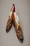 Lot 87 - A pair of novelty beaded shoes by Chaussures...