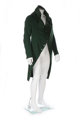 Lot 27 - A rare Fife Hunt coat, circa 1790, of...