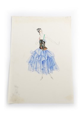 Lot 40 - Two Lucile sketches, early 1920s, pencil...
