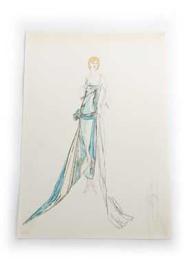 Lot 40 - Two Lucile sketches, early 1920s, pencil...