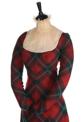 Lot 207 - An Alexander McQueen tartan dress toile,...