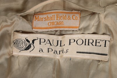 Lot 51 - A rare Paul Poiret 'Chinese' coat, circa 1920,...