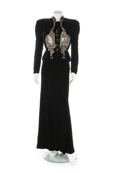 Lot 70 - A fine and rare Elsa Schiaparelli couture