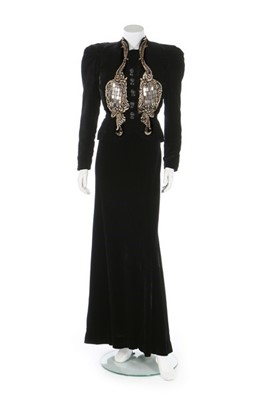Lot 70 - A fine and rare Elsa Schiaparelli couture...