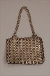 Lot 118 - A Paco Rabanne chain-mail handbag, mid 1960s,...