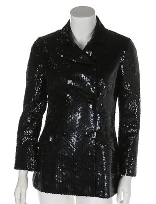 Lot 98 - A Christian Dior couture by Marc Bohan black...