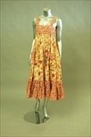 Lot 39 - A Biba red and white cotton print sun-dress,...