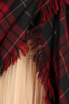 Lot 206 - An Alexander McQueen tartan wool dress,...