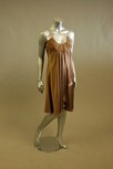 Lot 133 - Three cocktail dresses, comprising, bronze...