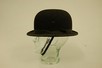 Lot 181 - A lady's hard bowler riding hat, 1930s-40s, by...