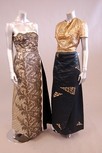 Lot 186 - A group of late 1950s-60s evening wear,...