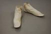 Lot 199 - A pair of ladies kid leather boots, circa 1850,...