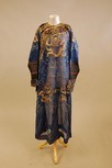 Lot 217 - An embroidered silk gauze dragon robe, chi-ifu,...