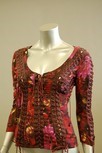 Lot 233 - A Dolce and Gabbana floral printed lace-up...