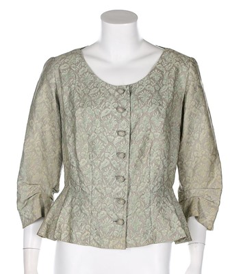 Lot 184 - A Fortuny stencilled cotton bodice, 1950s,...
