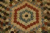 Lot 293 - An unfinished patchwork cradle coverlet of...