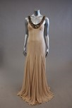 Lot 37 - A group of beige and gold cocktail wear, 6...