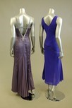 Lot 45 - A group of eveningwear in shades of grey and...