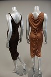Lot 7 - A group of cocktail wear, in shades of brown...