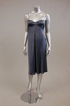 Lot 86 - Three grey cocktail and evening gowns,...