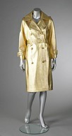 Lot 165 - A fine Yves Saint Laurent couture gold leather...