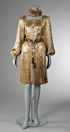 Lot 169 - An Yves Saint Laurent couture cloth of gold...