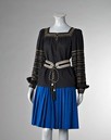 Lot 175 - An Yves Saint Laurent couture black wool...