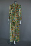 Lot 192 - An Ossie Clark/Celia Birtwell printed velvet...