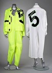 Lot 276 - Kansai Yamamoto fluorescent yellow dungarees...