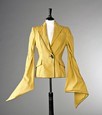 Lot 286 - A fine John Galliano mustard cotton jacket,...