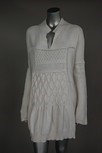 Lot 303 - A John Galliano over-sized white cotton...