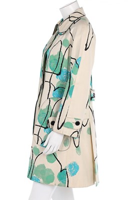 Lot 240 - An Emanuel Ungaro pop-art inspired coat, late...