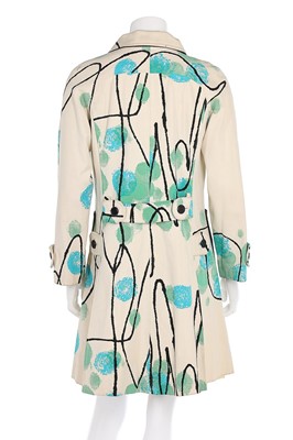 Lot 240 - An Emanuel Ungaro pop-art inspired coat, late...