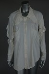 Lot 305 - A Rachel Auburn white cotton jersey shirt,...