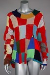 Lot 301 - A Rachel Auburn knitted patchwork...