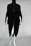 Lot 268 - An Alexander McQueen black velvet opera coat,...