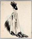 Lot 26 - A Drian fashion illustration, French circa...