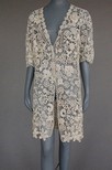 Lot 91 - An Irish crochet jacket circa 1910-15, worked...