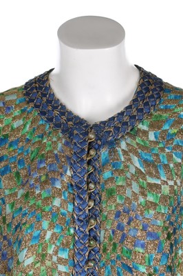 Lot 222 - Ingrid Berman's Saks Fifth Avenue brocatelle...