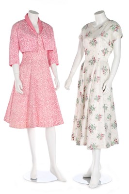 Lot 321 - Ten printed cotton summer dresses, late...