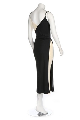 Lot 8 - Two Loris Azzaro jersey dresses in shades of...