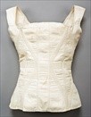 Lot 45 - A rare set of women's cotton stays, circa 1828,...