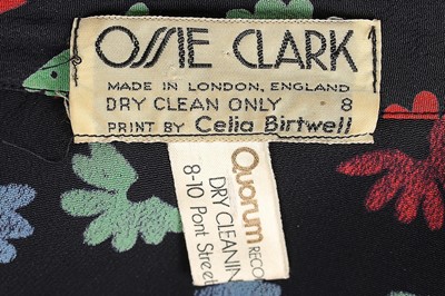 Lot 18 - An Ossie Clark/Celia Birtwell for Quorum silk...