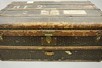 Lot 8 - A Goyard cabin trunk, circa 1900, with printed...