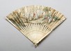 Lot 29 - A fan, probably German, circa 1740, the leaf...