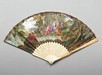 Lot 22 - A painted fan, early 18th century, the leaf...