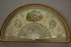 Lot 32 - Three painted Victorian fans, comprising:...